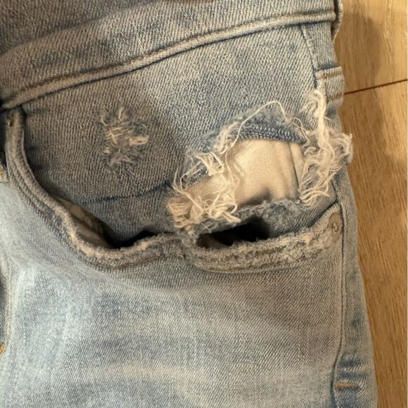 Agolde Women’s Sophie High Rise Skinny Crop in Parallel Size 30 - Picture 11 of 15